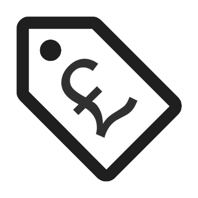 A price tag